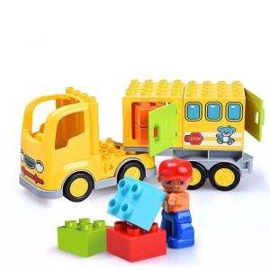 Blocos Tipo LEGO Montar caminhão 23 Peças Gorock - 1037