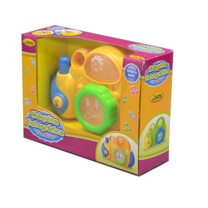 Brinquedo Maquina fotográfica com flash - Brinquedo - Coloria - Luzes e sons